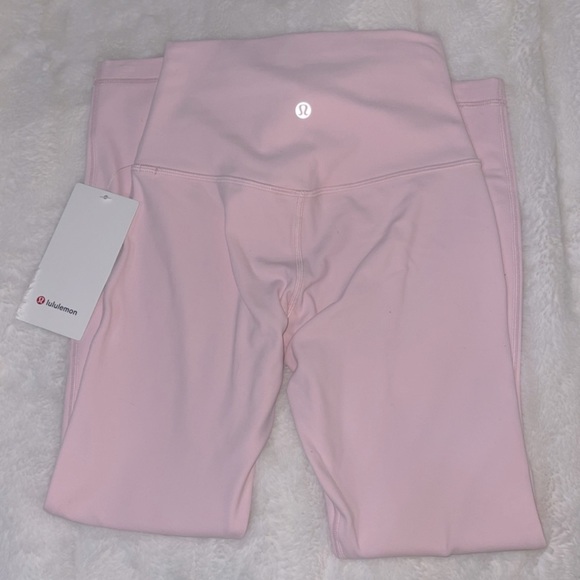 Pink posy lululemon align leggings - Picture 1 of 4